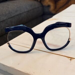 Bluelight Navy Blue Women's Glasses